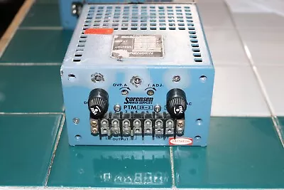 Buy Sorensen PTM 28-2 Power Supply Input 125V / Output 28V  2A • 39.99$