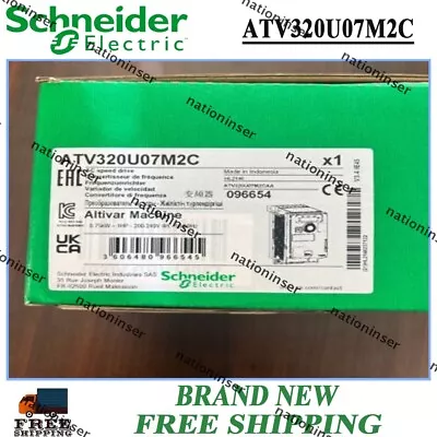 Buy Schneider Electric ATV320U07M2C Inverter / B0J 3198 New Schneider ATV320U07M2C • 431.50$