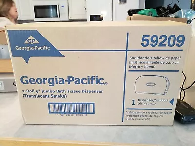 Buy Commercial Hygiene Georgia Pacific 2 Roll 9  Jumbo Bath Tissue Dispenser # 59209 • 39.95$
