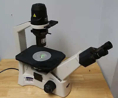Buy Motic AE20 Inverted Phase Contrast Tissue Culture Microscope W/ 4 Objective Lens • 999$