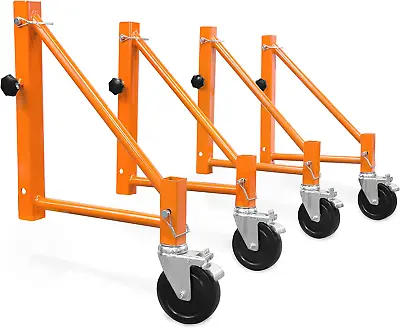 Buy 4 Pack 31104 Baker Scaffold Outriggers With 5-Inch Locking Casters • 88$