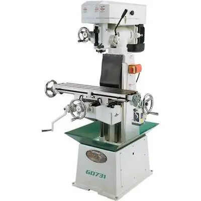 Buy Grizzly G0731 110V/220V 8 Inch X 30 Inch Vertical Mill With Power Feed • 7,219$