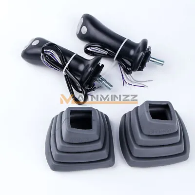 Buy NEW 3 BUTTONS 1 Pair Joystick Handle FIT REXROTH EXCAVATOR • 144.95$