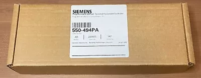Buy Siemens Bacnet Tec Terminal Equipment Controller 550-494pa • 279.99$