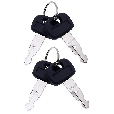 Buy 4Pcs Ignition Keys RC411-53933 For Kubota Mini Excavator KX018-4 KX033-4 • 8.99$