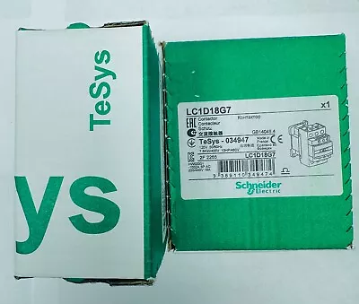 Buy ORIGINAL Schneider Electric LC1D18G7  New Same Day Free Shipping  From USA • 54.99$