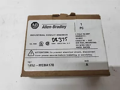 Buy Allen Bradley 1492-MCBA170 Industrial Circuit Breaker  • 49.99$