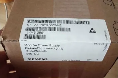 Buy 1PC Siemens A5E02625805-H2 Industrial Computer Power Supply New # • 910.47$