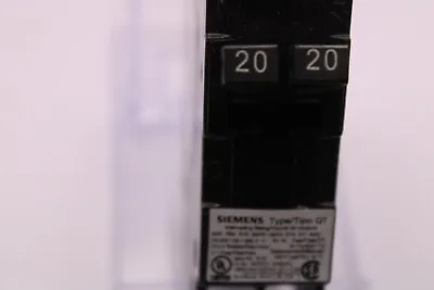 Buy Siemens Q2020 20A 1 Pole 120V Tandem Circuit Breaker • 22.45$