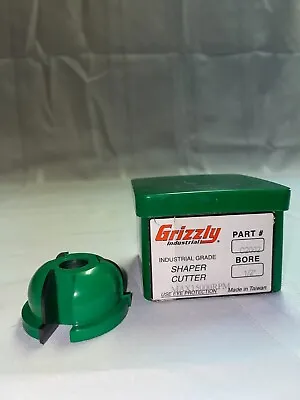 Buy Grizzly Shaper Cutter C2002 1/4  Flute / 1/2  Cove, 1/2  Bore • 25$