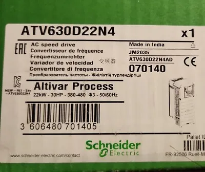Buy Schneider Electric Altivar Process ATV630 • 2,500$