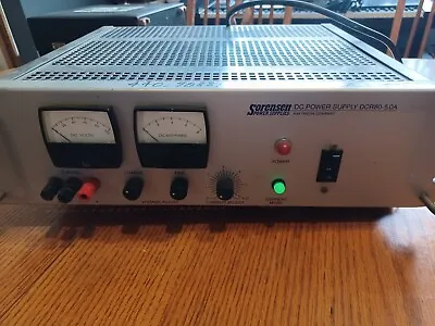 Buy Sorensen Dcr-80-5.0a Dc Power Supply • 55$