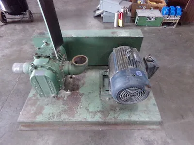 Buy DuroFlow Vacuum Blower Package On Stand- Model Unknown With 20 HP Leeson Motor • 1,350$