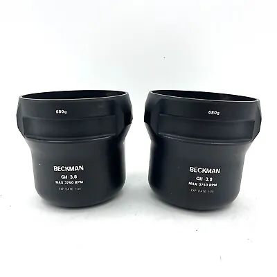 Buy Beckman GH-3.8 *Weight Matched * 680g Centrifuge Swing Buckets Without Insert • 149.99$