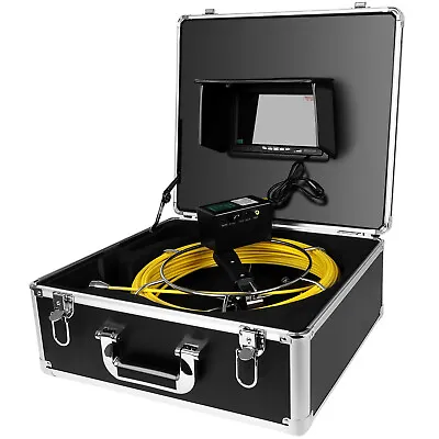 Buy Sewer Camera 30M Cable Pipeline Drain Sewer Industrial Endoscope Waterproof • 305.99$