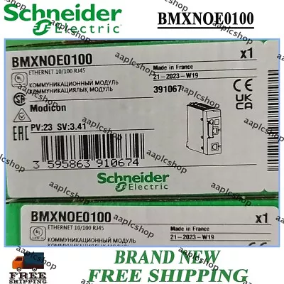Buy 1PC New Schneider Electric BMXNOE0100 PLC Module In Box Free Shipping BMXNOE0100 • 625.99$