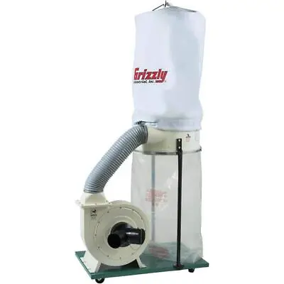Buy Grizzly Industrial Dust Collector 2 HP With Aluminum Impeller Multi-Colored • 769.78$