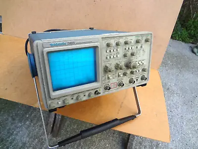 Buy Tektronix 2465 300MHz Oscilloscope 4 Channel Powers Up Untested • 249.99$