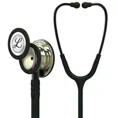 Buy 3M Littmann Classic III Monitoring Stethoscope 5861 - Black Edition Champagne CP • 115$