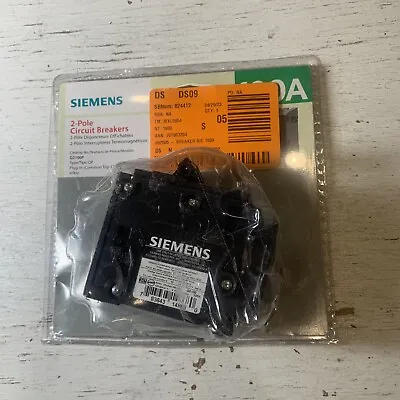 Buy Siemens 100A 2-Pole Circuit Breakers Q2100P 60Hz, Open Box • 23$
