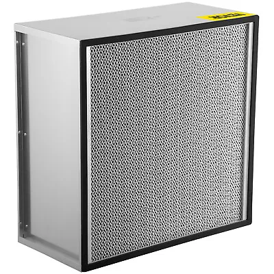 Buy VEVOR HEPA Filter Replacement Pleated Air Filter 24x24x11.5in Galvanized Frame • 141.54$