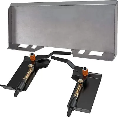 Buy 1/4  Skid Steer Mount Plate & Quick Attach Adapter Compatible For Kubota Bobcat  • 196.99$