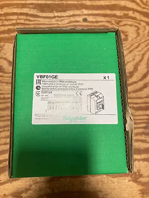 Buy Schneider Electric Vbf01ge Enclosed Main Disconnect Switch 16a Black Handle New • 185$