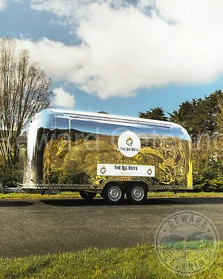 Buy Airstream Mobile Tovornjak S Hrano Suitable For Burger Coffee Gin Prosecco Pizza • 22,560.85$