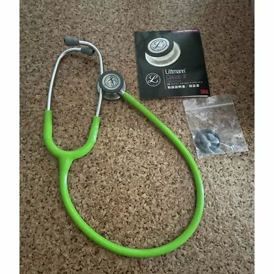 Buy Littmann Stethoscope Classic III Lime Green 5875 Smoke Edition Nurse - NEW JAPAN • 136.99$