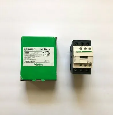 Buy Schneider Electric LC1D32G7 32A 3-Phase 3-Pole AC Contactor • 250$