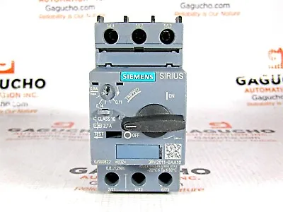 Buy Siemens Sirius 3RV2011-0AA10 Circuit Breaker G/190326 *E02* 3 Phase 3 Pole • 29$
