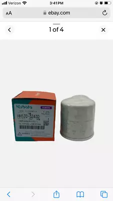 Buy Kubota HH1JO-32430 Oil Filter • 14.95$