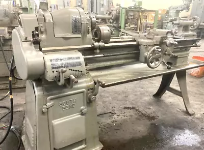 Buy 13 X40   SOUTH BEND TOOLROOM LATHE 5C TAPER ATTACHMENT 3 JAW 4 JAW + 4' Bed • 5,900$