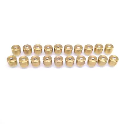 Buy 20pcs M8 X 7mm Copper Press In Fit Ball Type Oil Cup Oiler Lathe Engine Motor • 11.25$