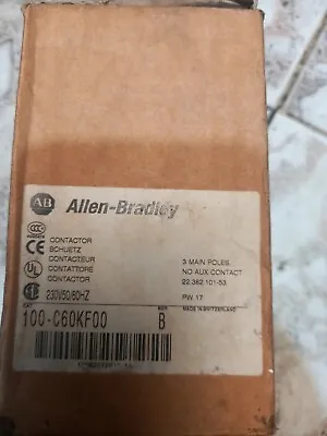 Buy Allen Bradley Contactor, 100-C60*00 Series B,220 Volt  100 Amp, 3-pole • 195$