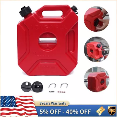 Buy For ATV/off Road/motorbike Fuel Gas Storage Tank Diesel Can Container 1.3 Gal/5L • 44.10$