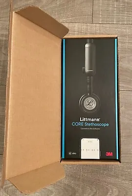 Buy BRAND NEW - 3M Littmann CORE Digital Stethoscope - 8480 Connects To Eko Software • 195.50$