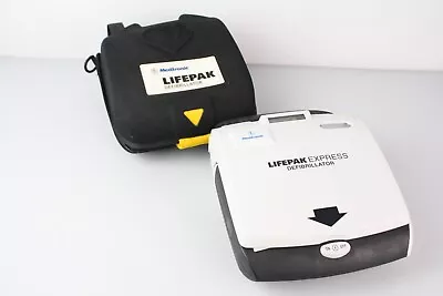 Buy Medtronic Lifepak Express Defibrilator W/Carrying Case & Physio-Control Pad • 210$