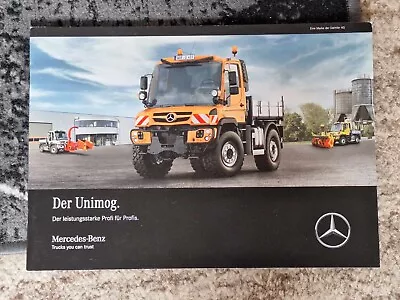 Buy Mercedes-Benz Unimog Brochure Tractor Tug • 7.60$