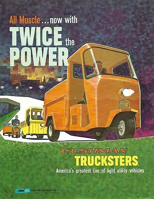 Buy Equipment Brochure - Cushman - Trucksters - Plant Utility Vehicle (E6809) • 25.48$