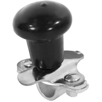 Buy Black Vinyl Steering Wheel Spinner Knob Fits In Universal Mowers & Tractors • 17.99$