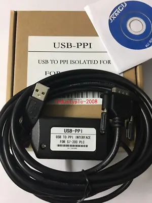 Buy NEW USB-PPI PLC Programming Cable USB TO PPI INTERFACE For SIEMENS S7-200 PLC • 14.35$