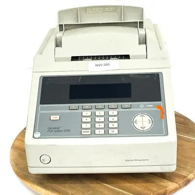 Buy Applied Biosystems GeneAmp PCR System 9700 Thermal Cycler, N8050200 • 239.97$