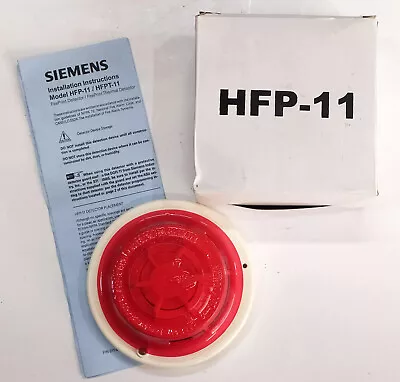 Buy Siemens HFP-11 FirePrint Intelligent Smoke Detector 500-033290 Quick FREE SHIP • 55.99$