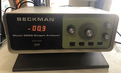 Buy Beckman 0260 Oxygen Analyzer • 36$
