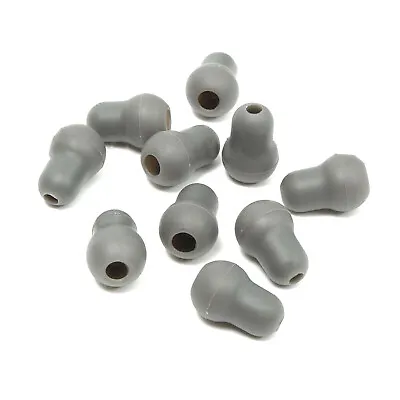 Buy 10Pcs Silicone Gray Soft Eartips Earplug Earpieces For Littmann Stethoscope • 10.77$