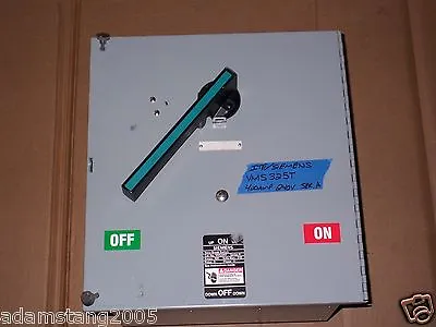 Buy Ite Siemens Vms Vms325t 400 Amp 240v Fusible Panel Panelboard Switch • 700$