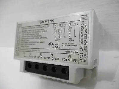 Buy Siemens 49LCCM5A Lighting Contactor Control Module 3W 120V LC 49LCC M5A 3 Watt • 50$