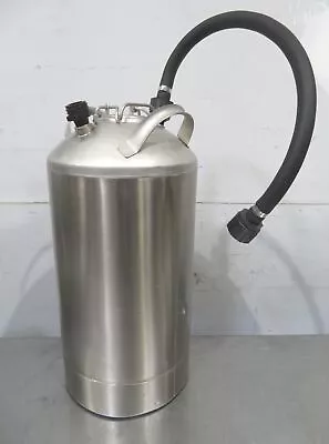 Buy C192800 Stainless Steel Liquid Dispensing Pressure Vessel 9~10-Gallon 130PSI Max • 300$