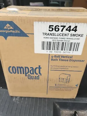 Buy GP 4-Roll Quad Coreless High-Capacity Toilet Paper Dispenser Translucent Smoke • 29.90$